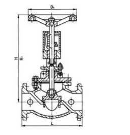 截止式流量平衡閥結(jié)構(gòu)圖